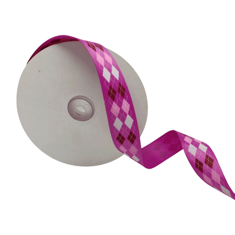 ARGYLE CHECKS | ORCHID PINK | 25MM | 45MTR