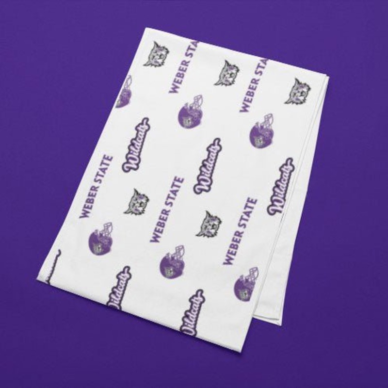 Weber State University Vinyl Table Runner 13 "x 90" | 1 ct