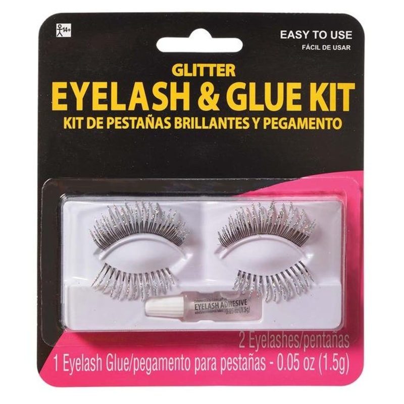 Glitter Eyelash & Glue Kit | 1ct