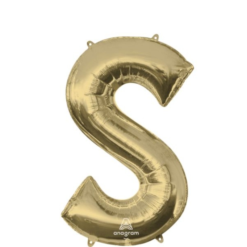 White Gold S Letter 4460831 - 16 in