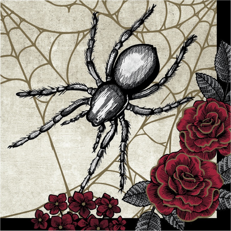 Halloween Creepy Characters Lunch Napkins | 16ct