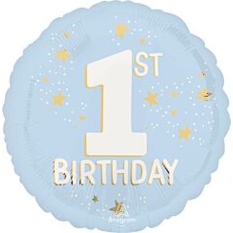 #284 Little Mister One-Derful 18in Printed Mylar