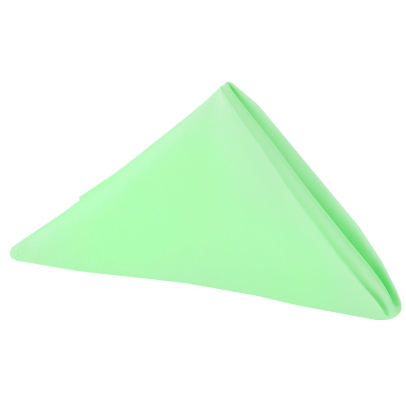 Lamour Satin Napkin 20"x20" - Mint Green
