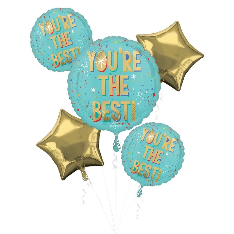 You're The Best Splash Balloon Bouquet