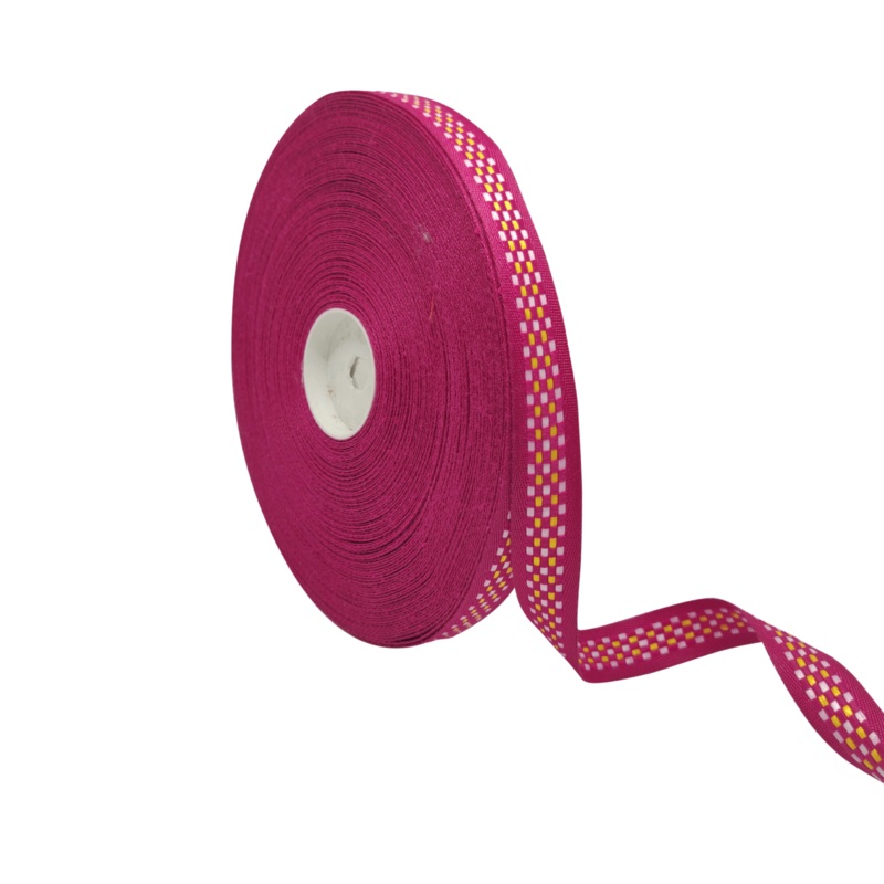 ALMA CHECKS | MAGENTA, WHITE, YELLOW | 20MM | 25MTR