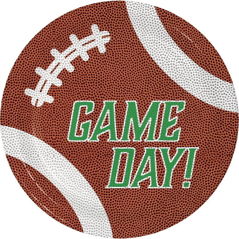 Football Tailgate Time Game Day Plates 7" | 8 ct