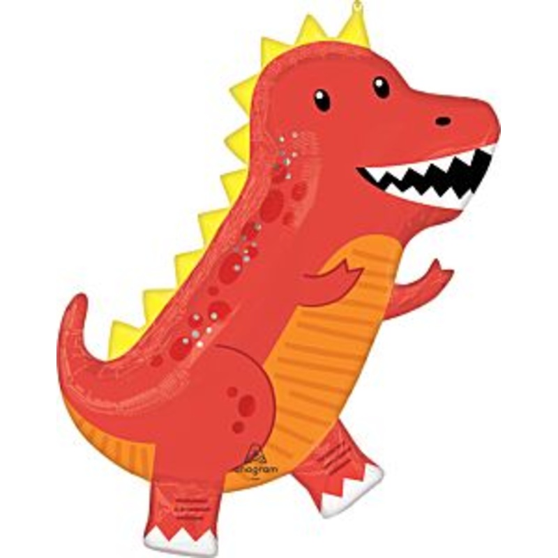 #259 Cool Red Dinosaur 31in Supershape