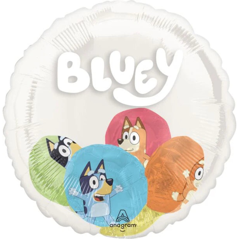 Anagram 20 Bluey Insiders Balloon