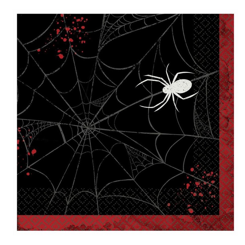Dark Manor Luncheon Napkins | 16 Ct