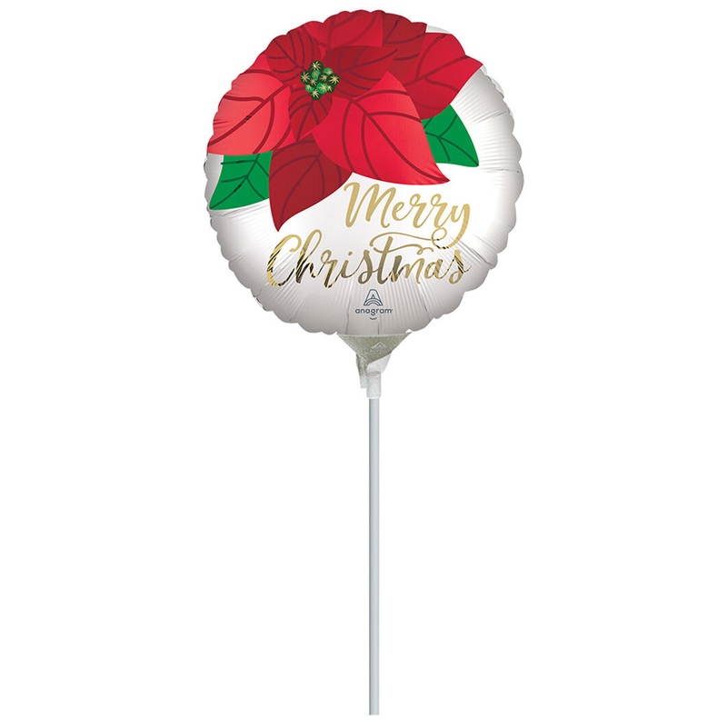 4" Christmas Poinsettia