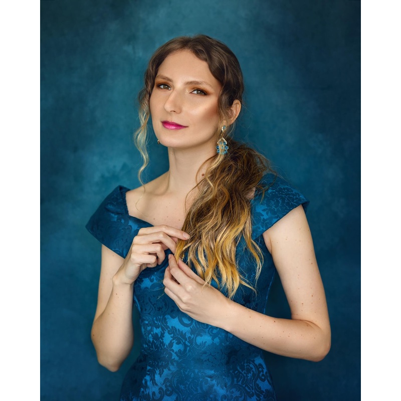 Kate Abstract Cold Tones Of Blue Textured Backdrop for Photography 3x5ft(1x1.5m) Microfiber (Printed)