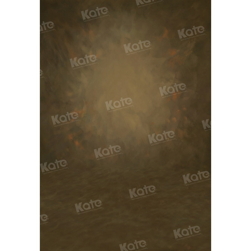 Kate Abstract Golden Brown Backdrop Designed by GQ 5x7ft(1.5x2.2m) Microfiber (Printed)