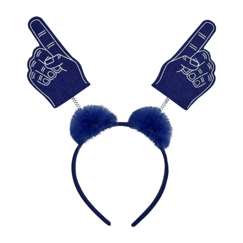 #1 Hand Boppers w/Marabou Blue | 1 ct