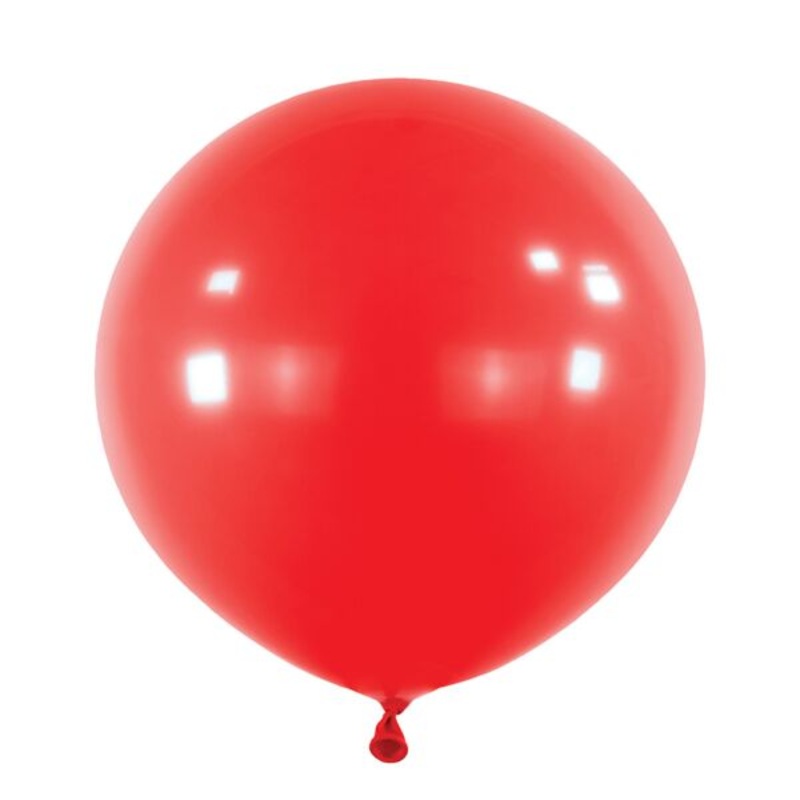 Standard Apple Red 24 Latex Balloons (4 count)