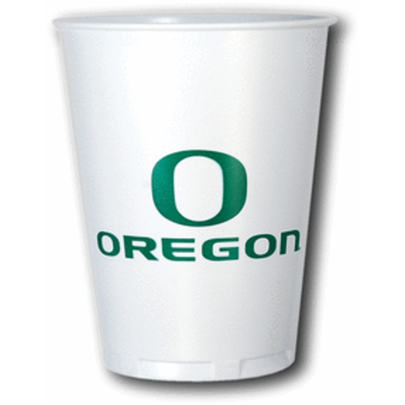 University Of Oregon - 14 oz Plastic Cups (8 count)