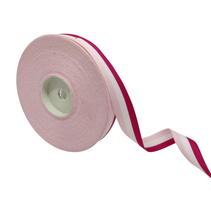 VEGA STRIPES | PINK | 15MM | 25MTR