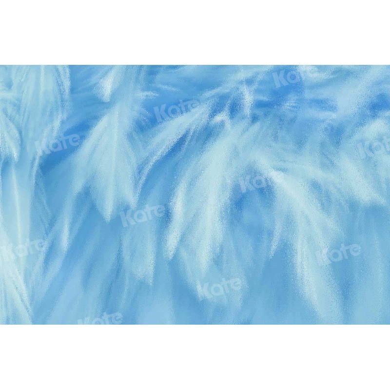 Kate Abstract Blue Dream Backdrop Designed by Emetselch 5x3ft - newborns and babies Microfiber (Printed)