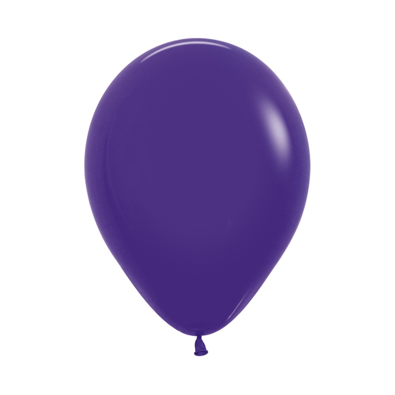 Metallic Violet Latex Balloon w/ Helium & Hi-Float, 11" | 1 ct