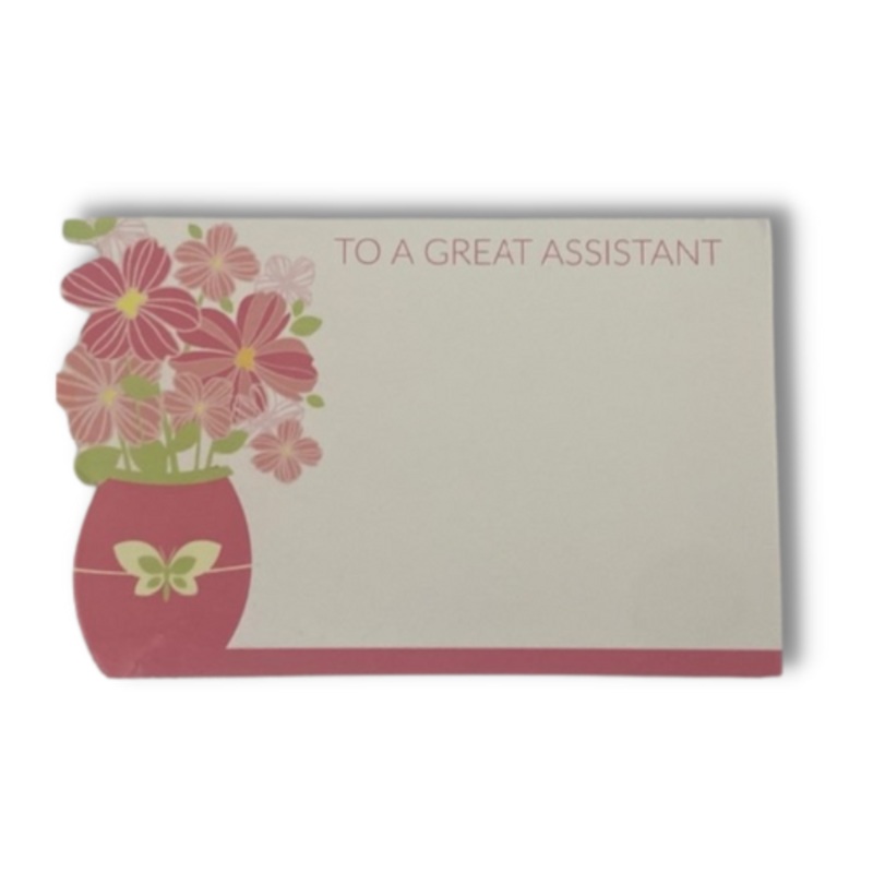 To A Great Assistant Enclosure Cards | 50 Count | Clearance - While Supplies Last