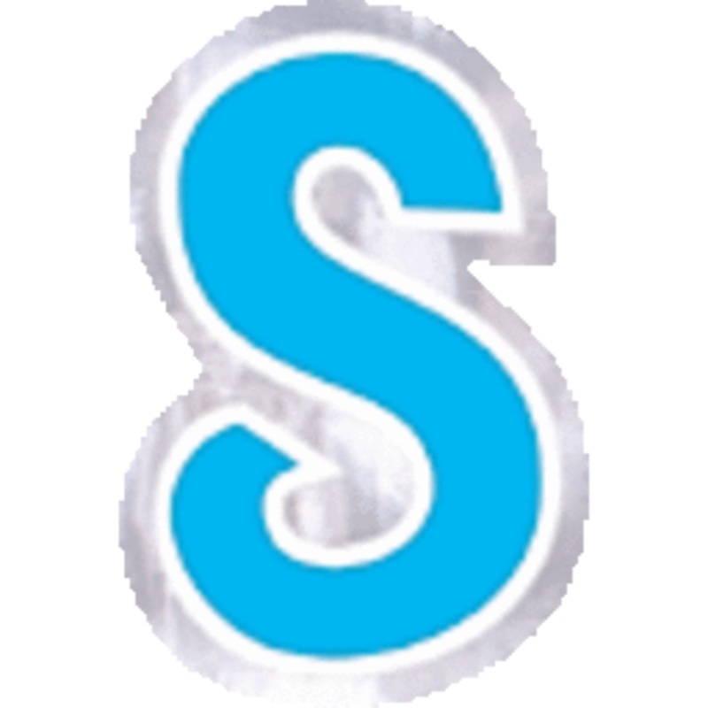Personalize It Letter S Stickers (48 count)