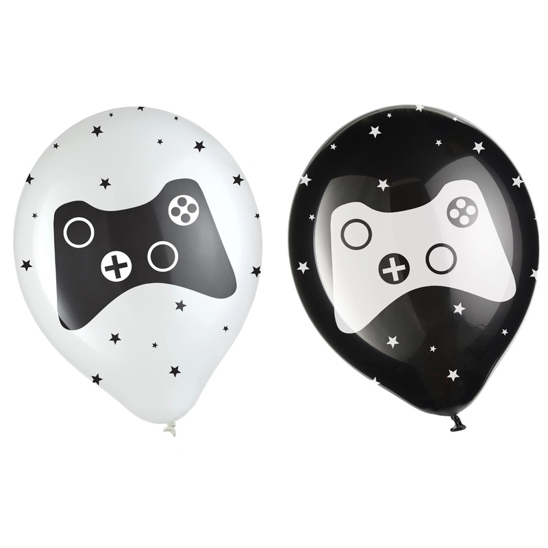 Video Game Controller 12 Latex Balloons (100 count)