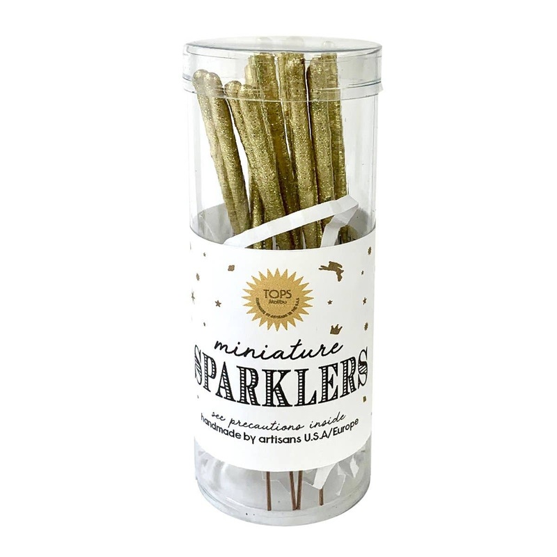 Gold Mini Sparklers Set