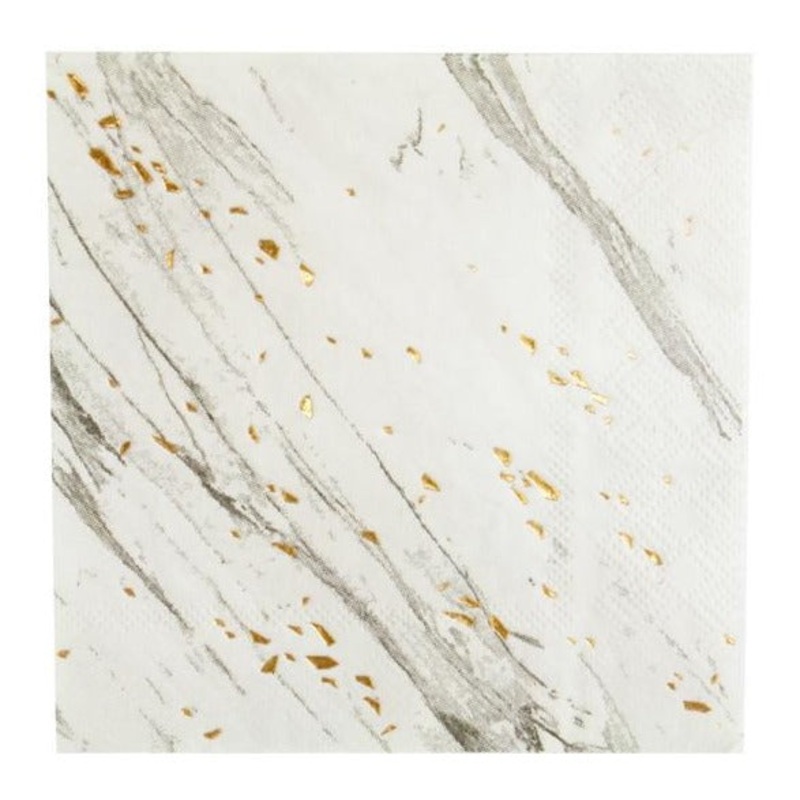 White Marble Napkins