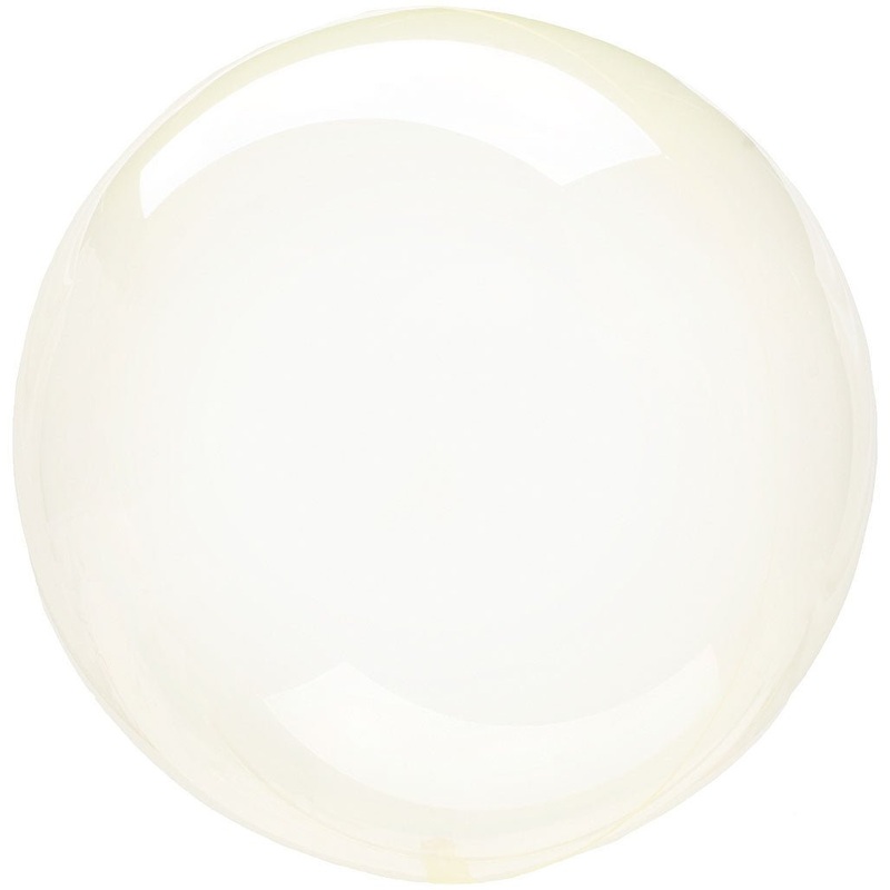 Crystal Yellow Orbz Balloon 18'' | 1 ct