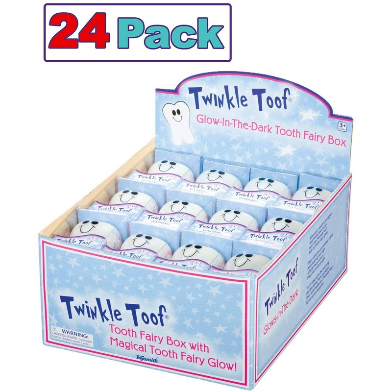 Twinkle Toof, Tooth Fairy Keeper, Glow-in-The-Dark
