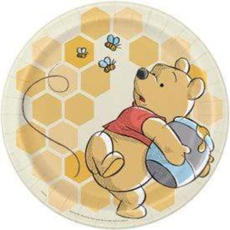 Winnie the Pooh Dinner Plates 9 (8 count)