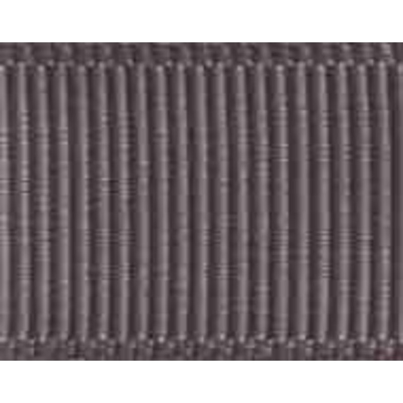 Metal Grey Grosgrain Ribbon 5/8" | 10yds