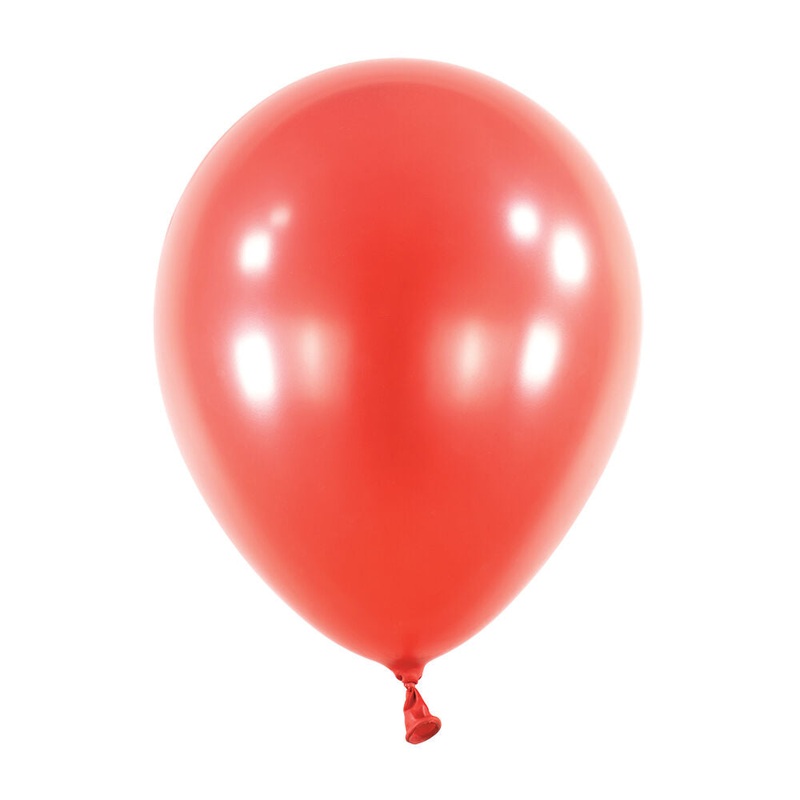 5" Metallic Apple Red (100 count)