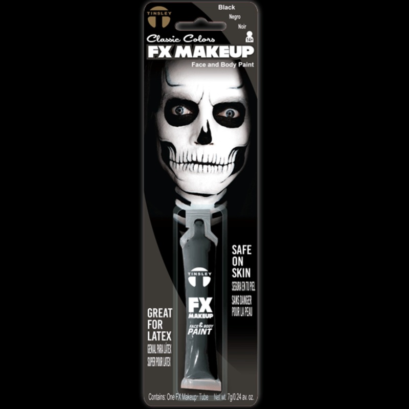 Classic Colors  FX Makeup Face and Body Paint | 1 ct Classic Black