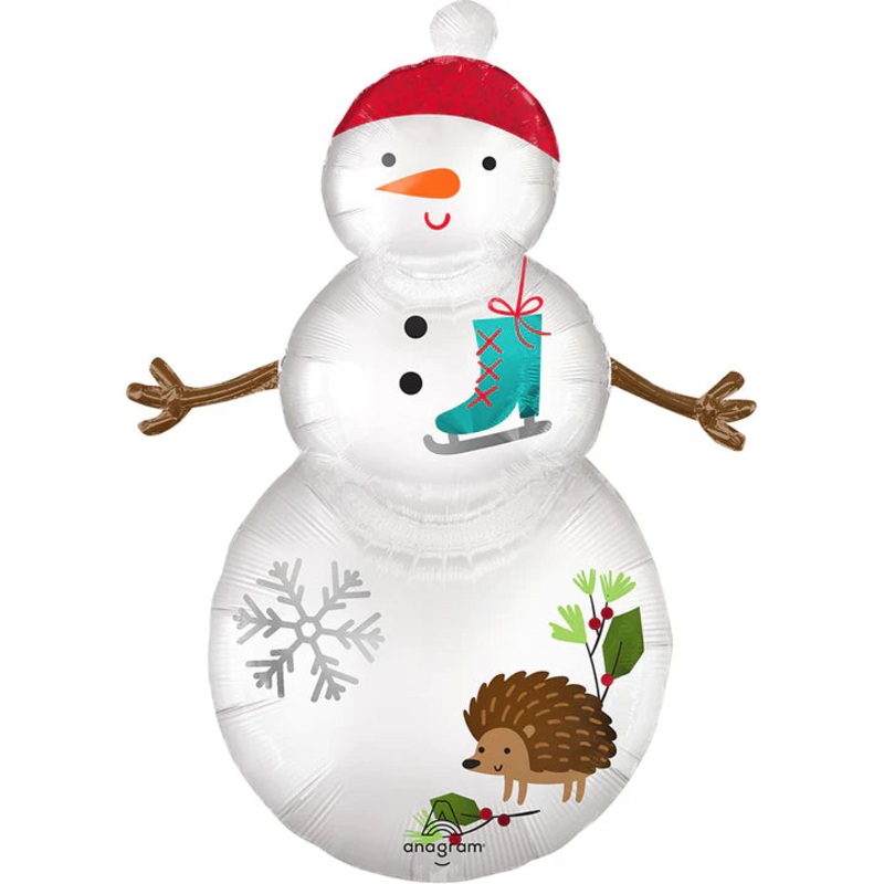 Satin Woodland Snowman 4489901