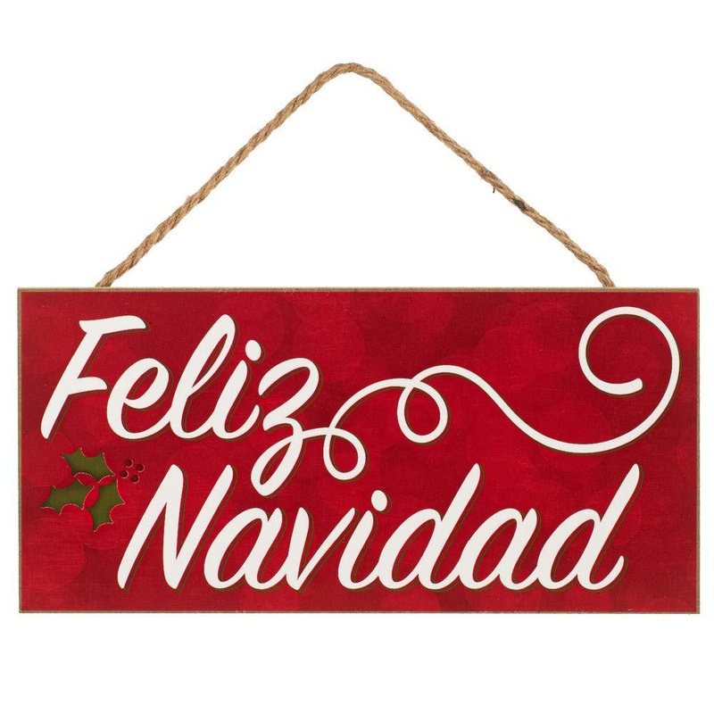 12.5" Feliz Navidad Sign