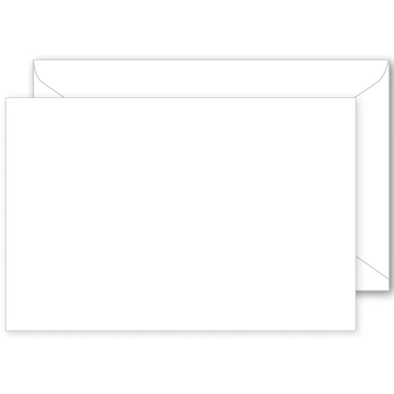 #56 Large Enclosure Card Envelope Plain | 500 Count