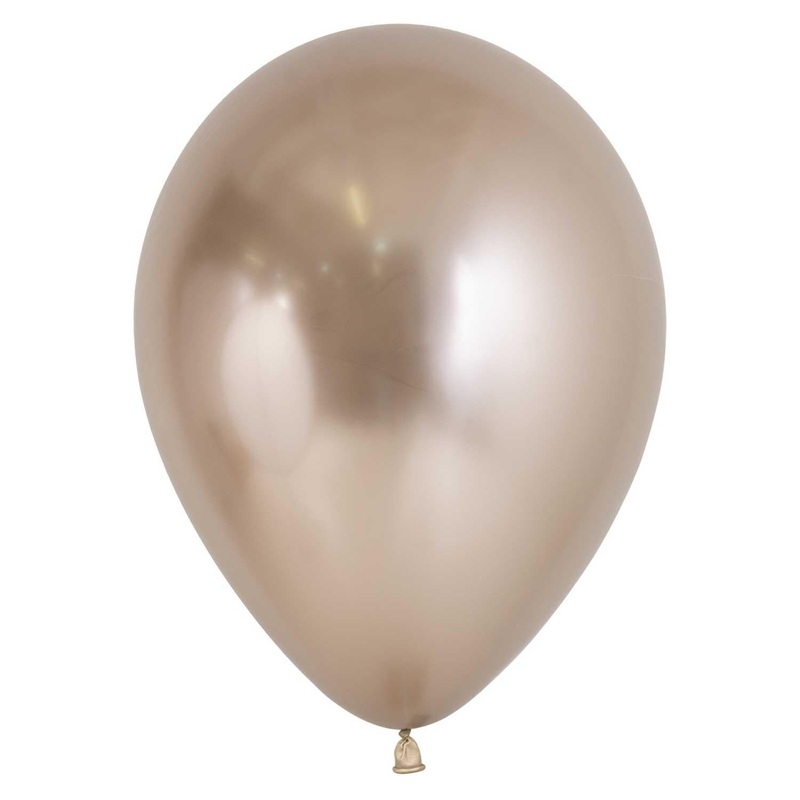 11" Sempertex Latex Balloon Pack, Reflex Champagne | 50 ct