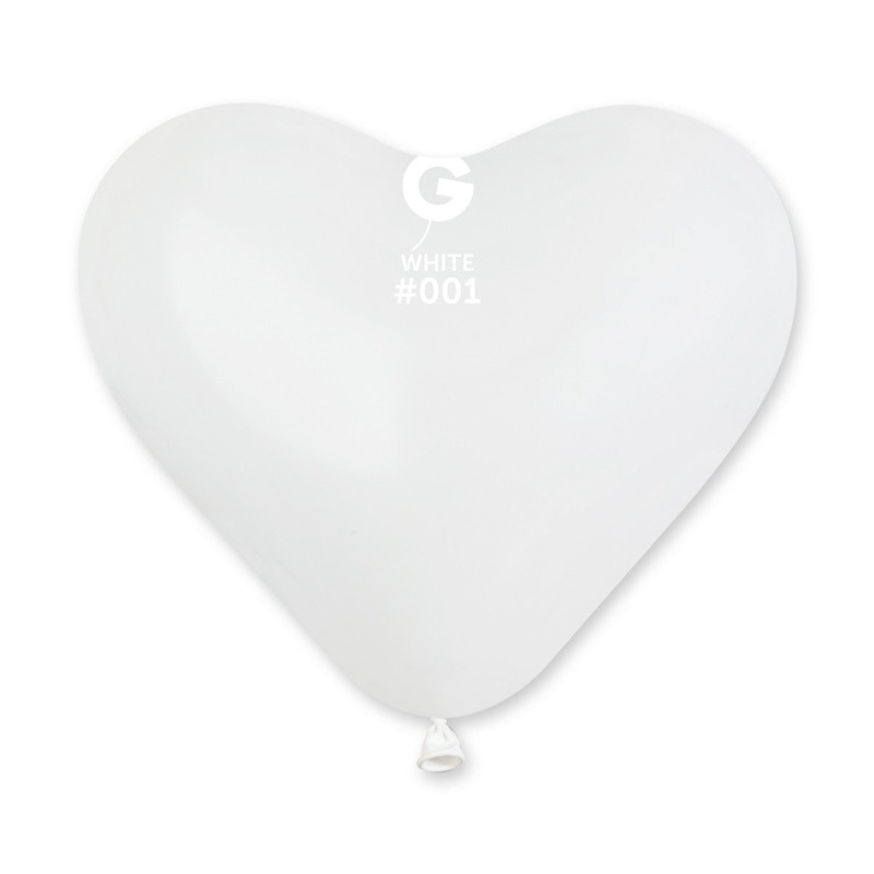 CR10: #001 White Heart Shape 560107