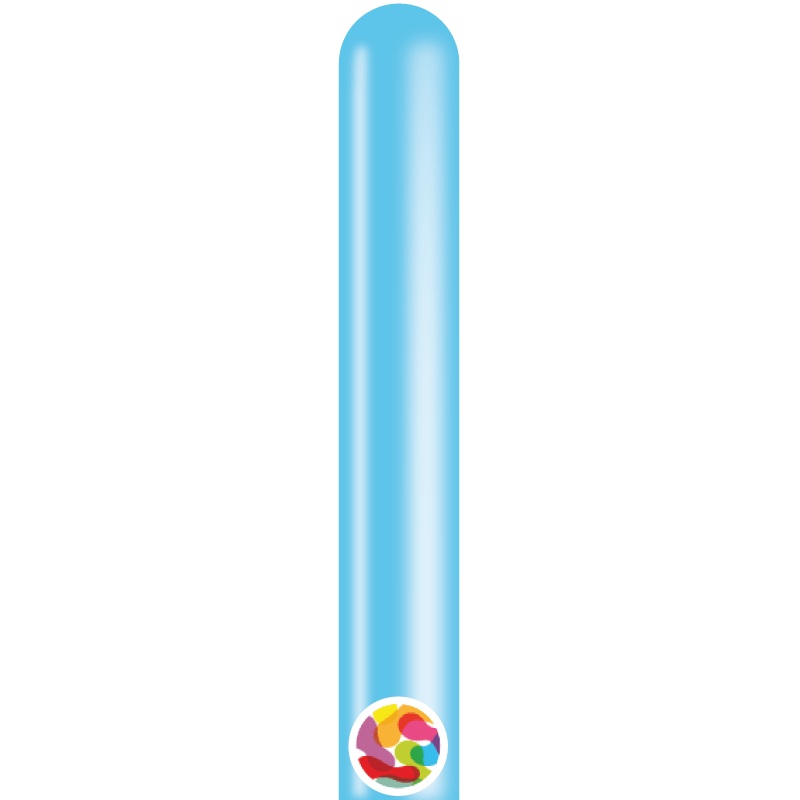 Sky Blue 160 Latex Balloons (100 count)