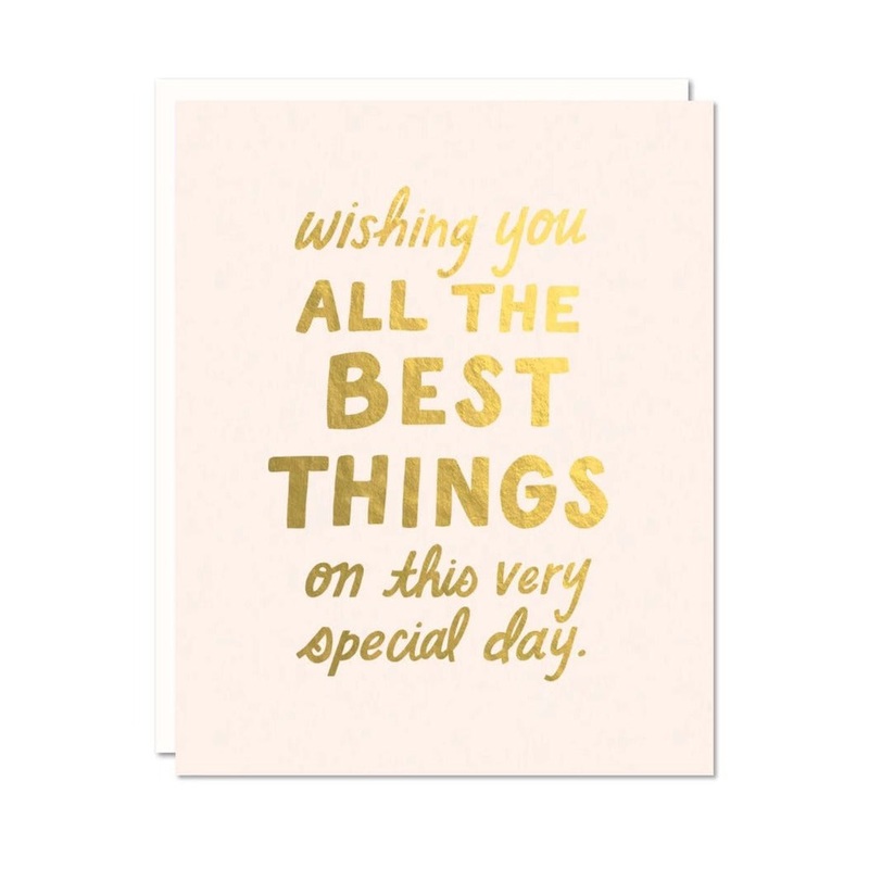 All The Best Things Card