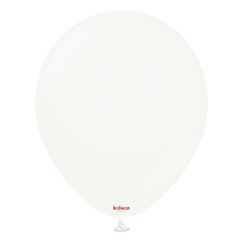 White 18 Latex Balloons (25 count)