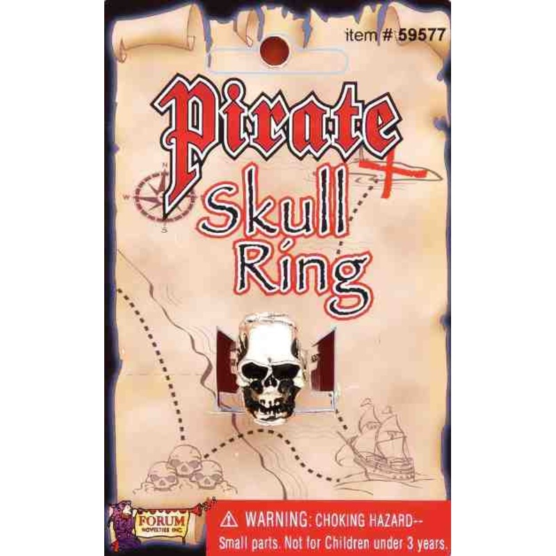 Pirate Skull Ring | 1ct