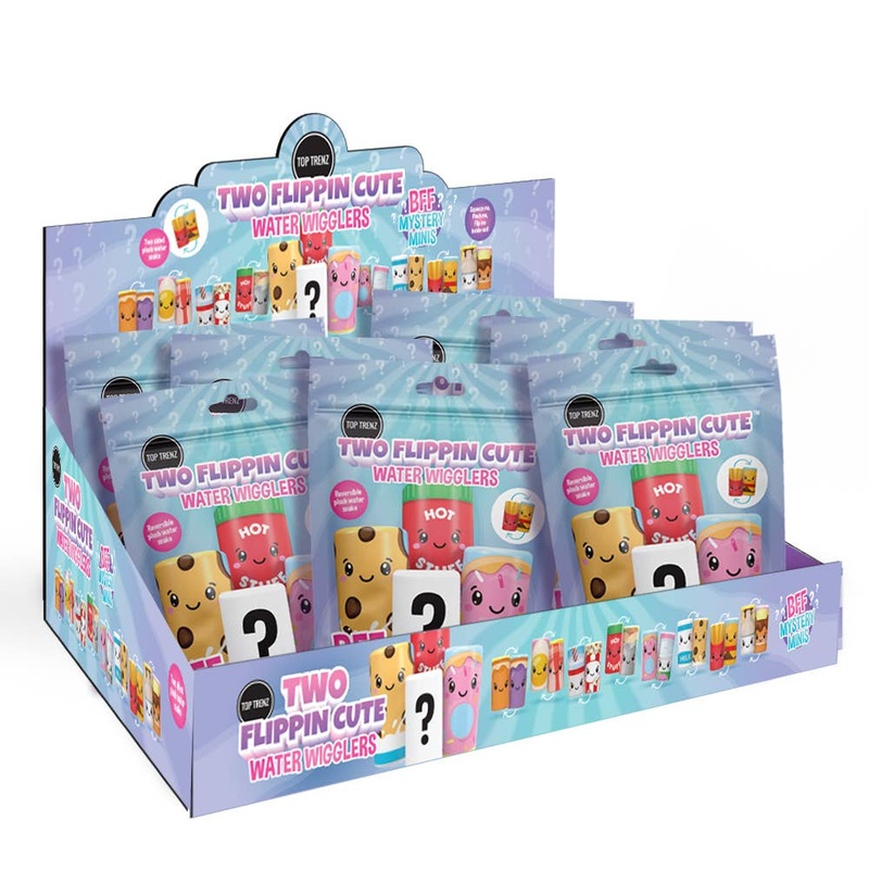 Top Trenz Inc - Two Flippin' Cute - Plush Water Wigglers BFF Mystery Minis