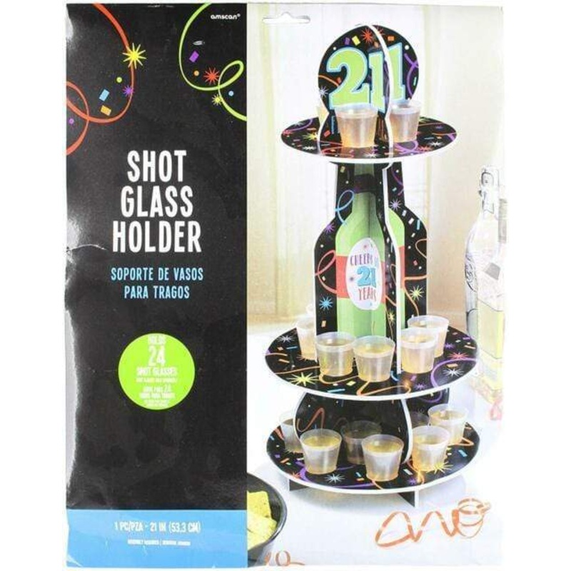 21st Shot Glass Holder