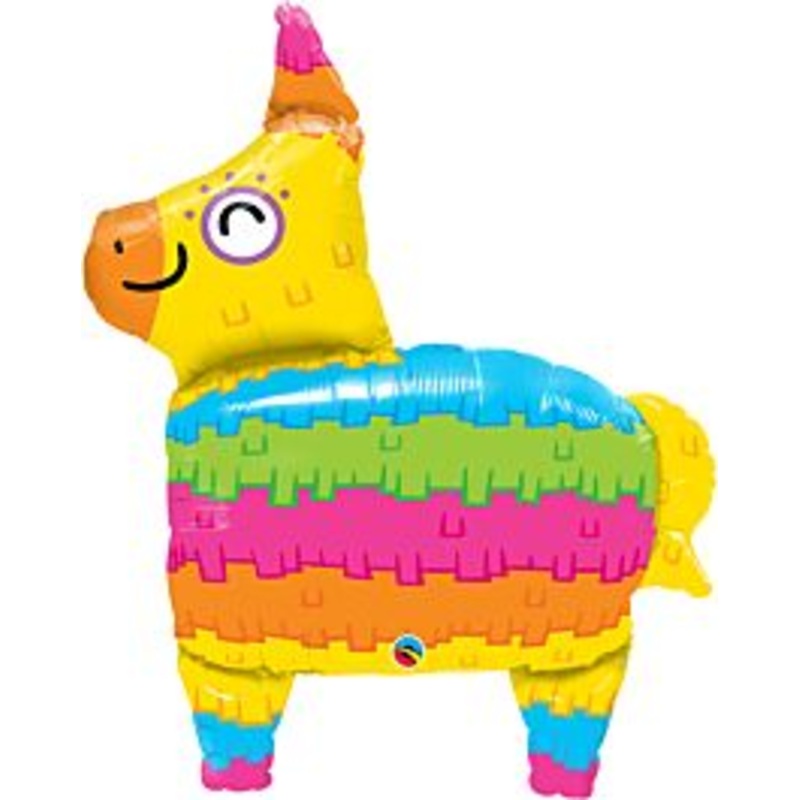 Qualatex 34" 34" Rainbow Pinata Balloon