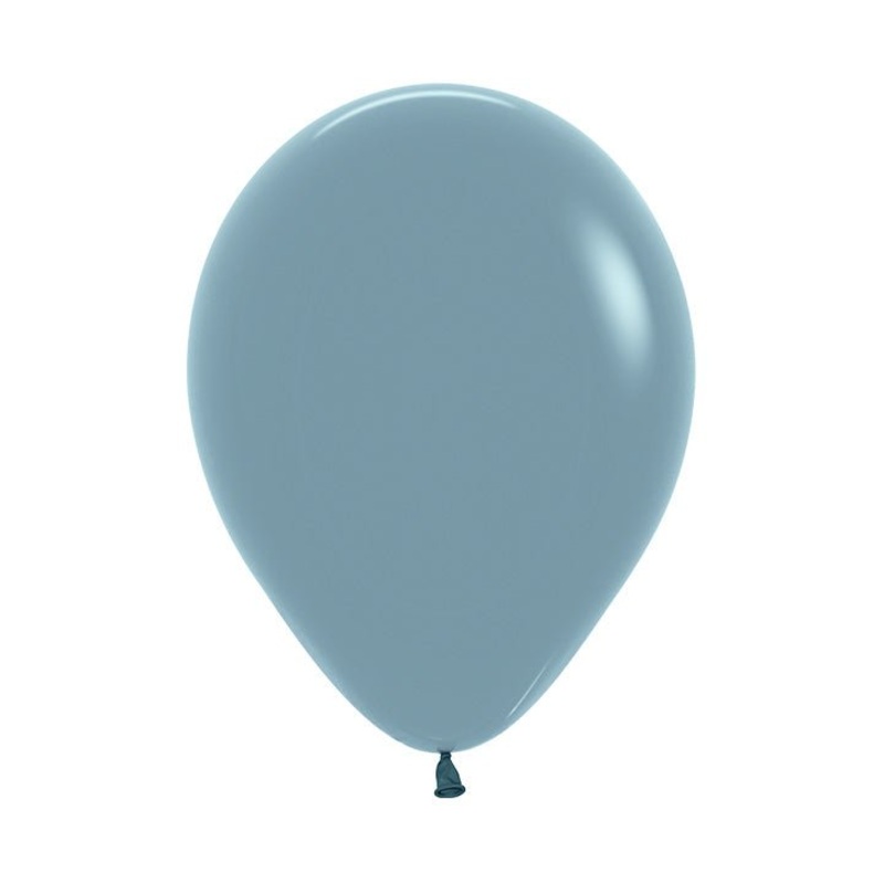 11" Sempertex Latex Balloon Pack, Pastel Dusk Blue | 100 ct