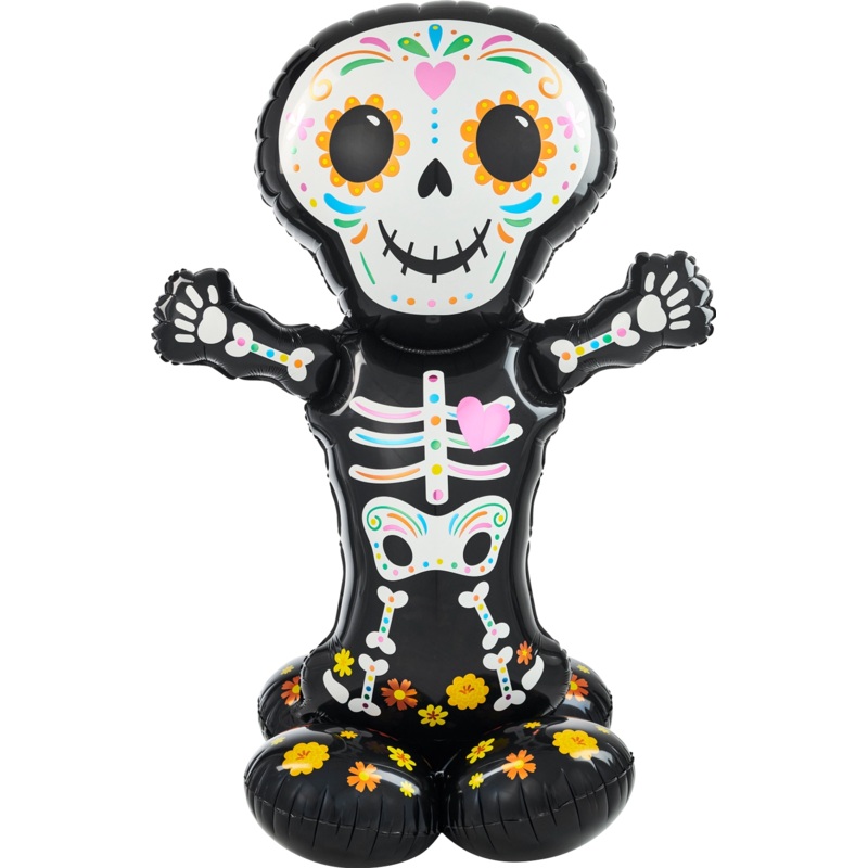 Airloonz Day of Dead Standing Skeleton 4317911
