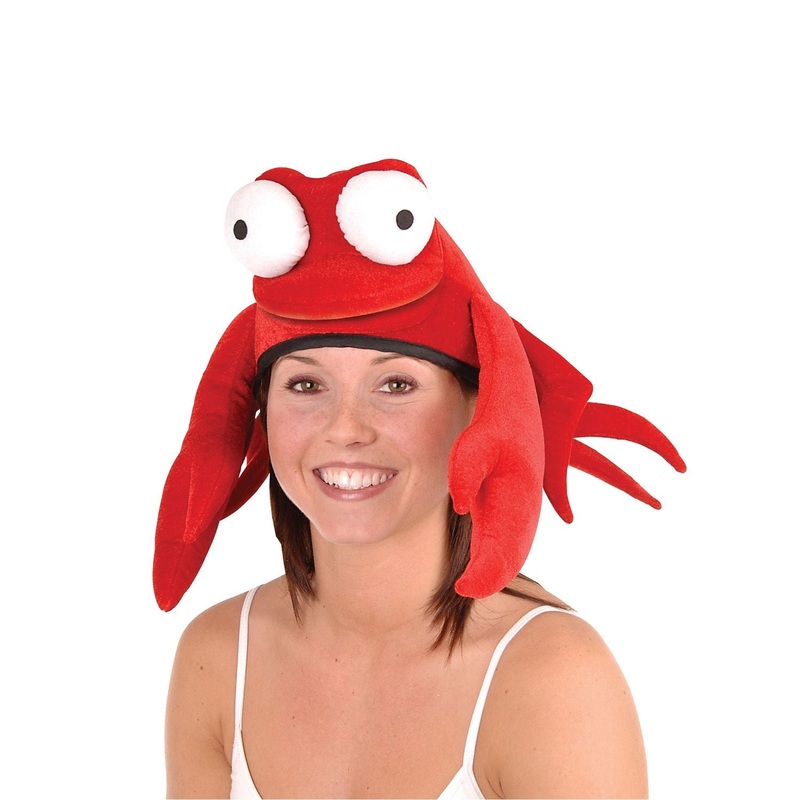 Plush Crab Hat | 1 ct