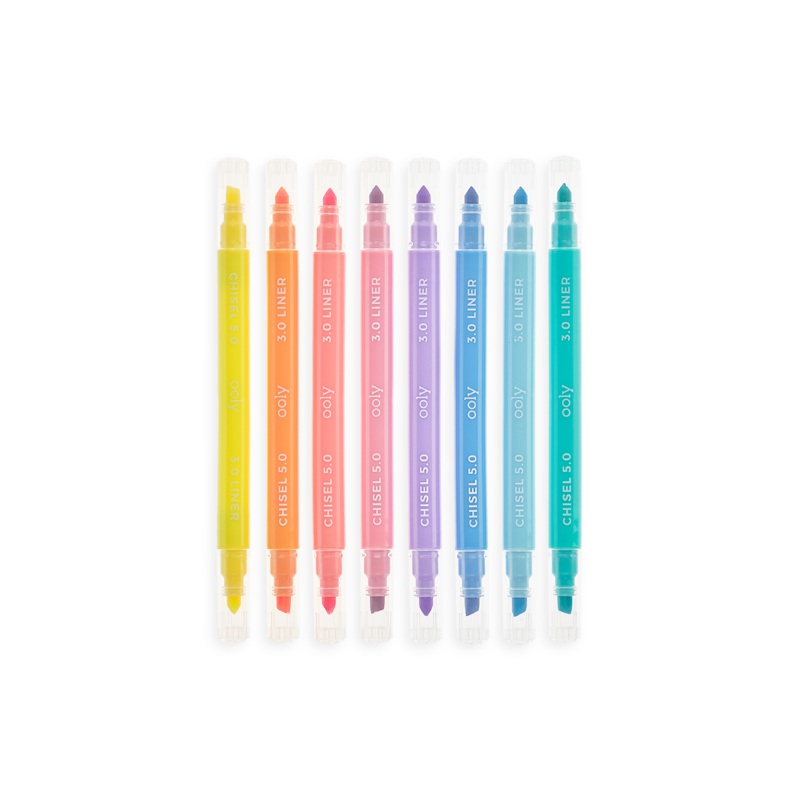 Pastel Liners Dual Tip Markers