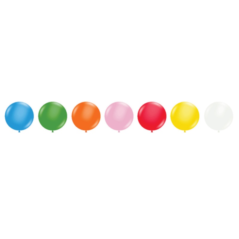 Standard Assortment with White 11 Balloons (100 count)